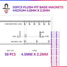 Load image into Gallery viewer, 50pcs Flush-Fit Base Magnets The Old World