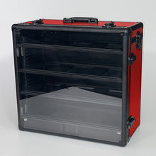 Load image into Gallery viewer, RED TableWar Modular Full-Size Display Tower Case for miniature wargaming storage and transport