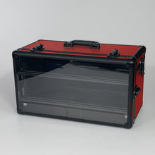 Load image into Gallery viewer, RED TableWar Modular Full-Size Display Tower Case Mark3 for hobby miniature wargaming storage and transport