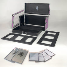 Load image into Gallery viewer, Bundle Trays + Tower: Half-size Case in Purple - MARK III
