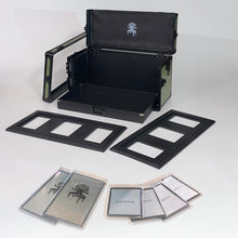 Load image into Gallery viewer, Bundle Trays + Tower: Half-size Case in Olive - MARK III
