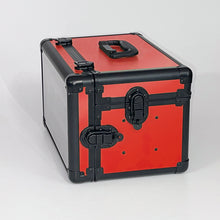 Load image into Gallery viewer, Red on Black TableWar Modular Mini-Size Display Tower Case Mark3 for hobby miniature wargaming storage and transport