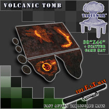 Load image into Gallery viewer, 30x44&quot; &#39;Volcanic Tomb&#39; + Scatter Terrain F.A.T. Mat
