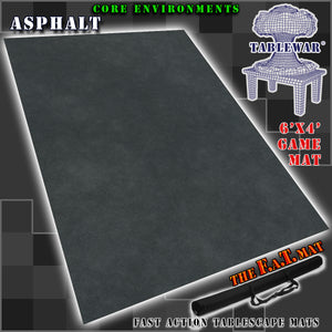 6x4 'Asphalt' F.A.T. Mat Gaming Mat
