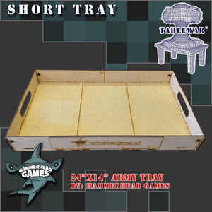 Short Army Tray + 24x14" Tundra F.A.T. Mat