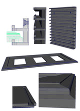 Load image into Gallery viewer, Railing Set (4 Pieces)