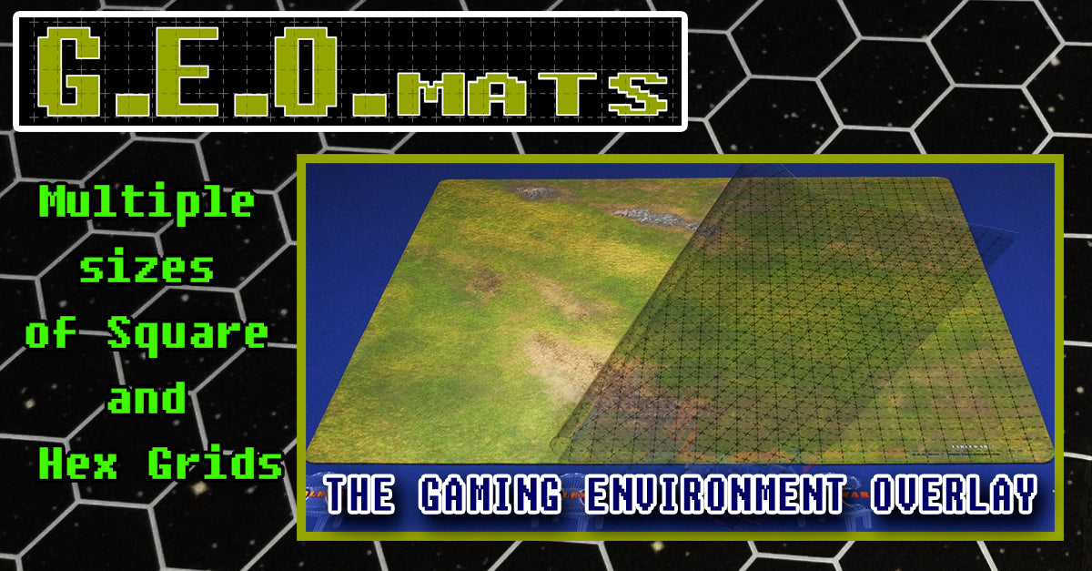 GEO Mat - Transparent Overlay with Contrasting Grids – TABLEWAR