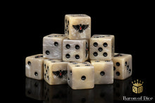 Load image into Gallery viewer, Bloody Raven 16mm Dice
