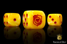 Load image into Gallery viewer, Bleeding Heart 16mm Dice
