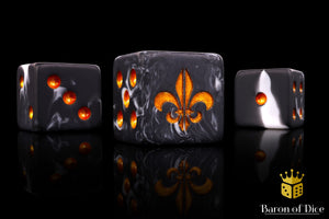 Fleur De Lis, Heritage, Dice