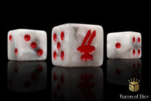 Load image into Gallery viewer, Drone, White 16mm Dice
