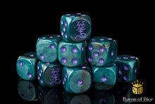 Load image into Gallery viewer, Dark Ones 16mm Dice
