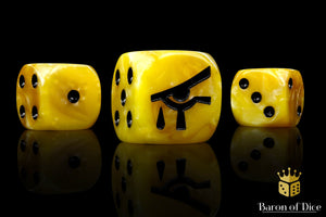 Eye of Psychics 16mm Dice