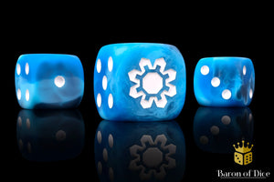 Frozen Cog, 16mm Dice