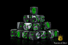 Load image into Gallery viewer, Day of The Dead, Green Coffin, Dice
