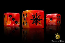 Load image into Gallery viewer, Devil Dragon, Fiery Hell, Dice
