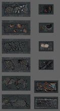 Load image into Gallery viewer, Tablewar neoprene gaming mat terrain base set for Warhammer GT terrain bases 40K competitive gaming
