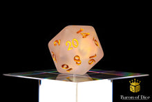 Load image into Gallery viewer, Frosted Gold, D20
