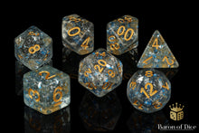 Load image into Gallery viewer, Celestine RPG Dice Set - 7 Pieces
