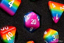 Load image into Gallery viewer, Pastel RPG Dice Set - 7 Pieces
