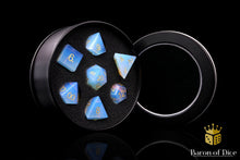 Load image into Gallery viewer, Natural Opal Gemstone RPG Dice Set - 7 Pieces
