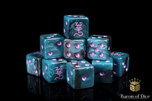 Load image into Gallery viewer, Dark Ones 16mm Dice

