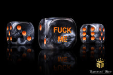 Load image into Gallery viewer, Fuck Me Steel Dice
