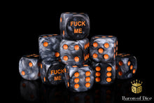 Load image into Gallery viewer, Fuck Me Steel Dice
