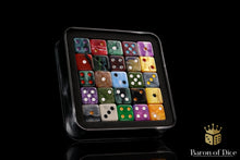Load image into Gallery viewer, Alien Dice - Purple &amp; Yellow
