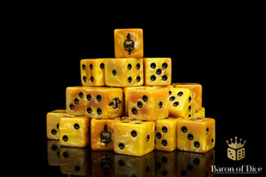 Gold Company 16mm Dice