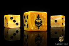 Load image into Gallery viewer, Gold Company 16mm Dice
