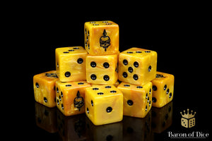 Gold Company 16mm Dice