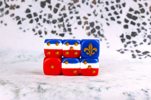 France 16mm Dice