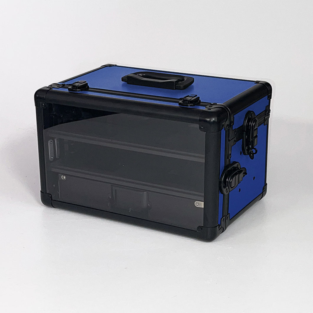 Deep Blue TableWar Modular Mini-Size Display Tower Case Mark3 for hobby miniature wargaming storage and transport