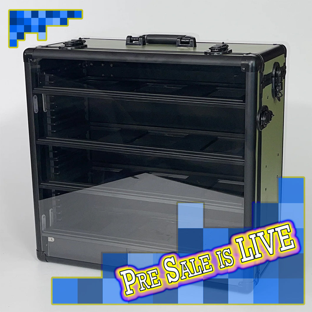 Bundle Trays + Tower: Full-size Case in Olive - MARK III
