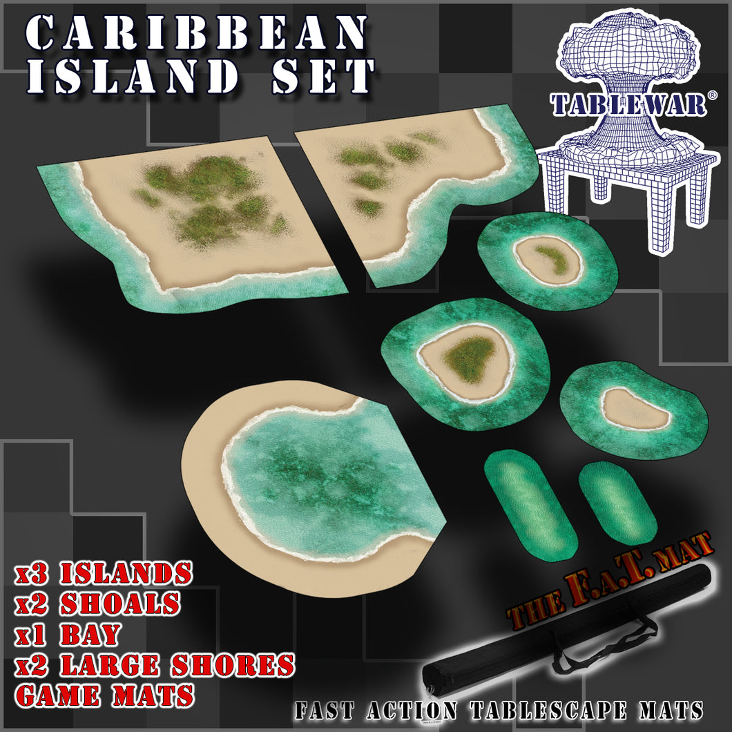 Caribbean Island Set