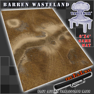 6x4 'Barren Wasteland' F.A.T. Mat Gaming Mat