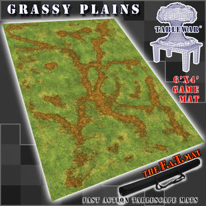 6x4 'Grassy Plains' F.A.T. Mat Gaming Mat