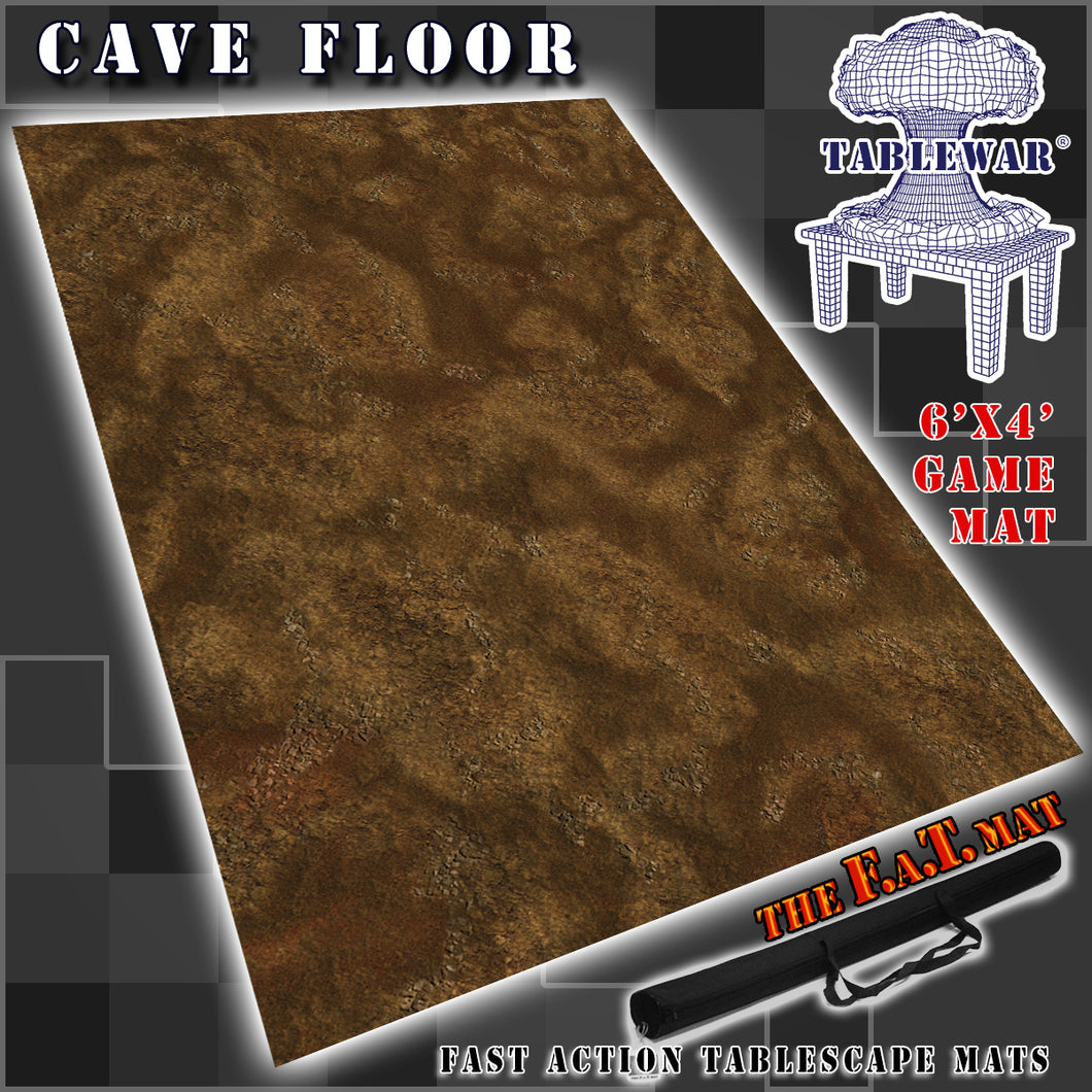6x4 'Cave Floor' F.A.T. Mat Gaming Mat
