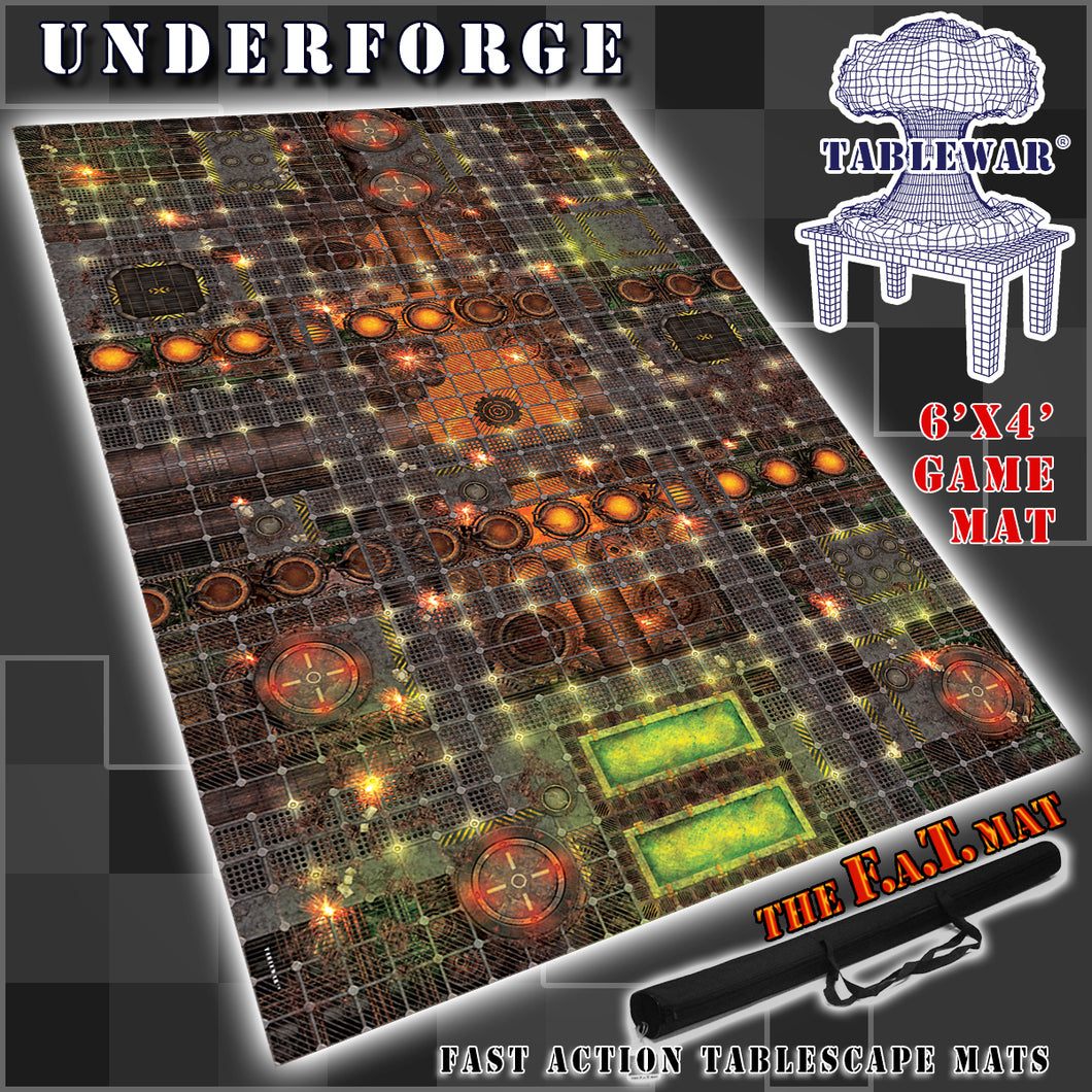 6x4 'Underforge' F.A.T. Mat Gaming Mat