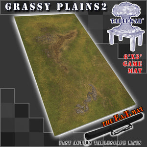 6’x3’ gaming mat with a Grassy theme, marketed for tabletop gaming, accompanied by a black canvas zipper bag TableWar neoprene Tournament Tabletop Game mat Star Wars: Legions