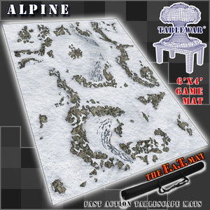 6x4 'Alpine' F.A.T. Mat Gaming Mat