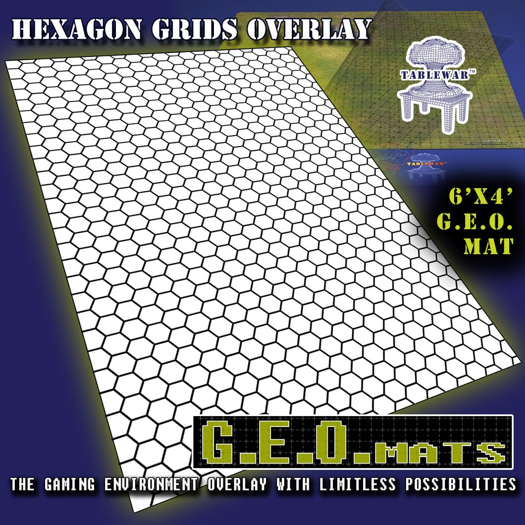 6x4 GEO Mat - Hex Grid