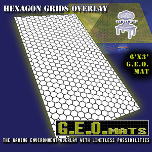 6x3 GEO Mat - Hex Grid