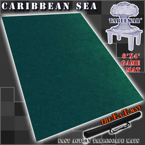 6x4 'Caribbean Sea' (Gulf Stream - darker ocean)