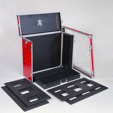 Load image into Gallery viewer, Bundle Trays + Tower: Full-size Case in RED - MARK III
