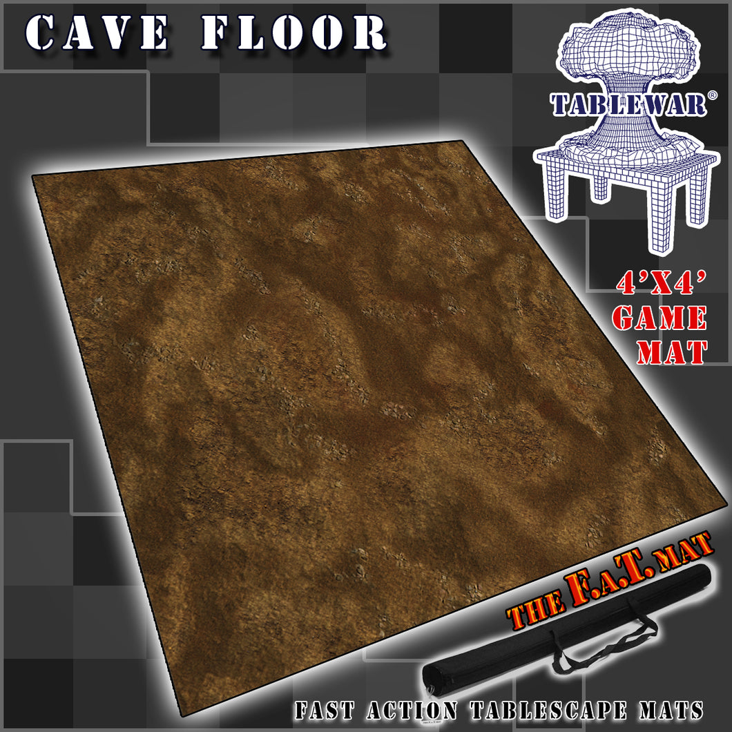 4x4 'Cave Floor' F.A.T. Mat Gaming Mat