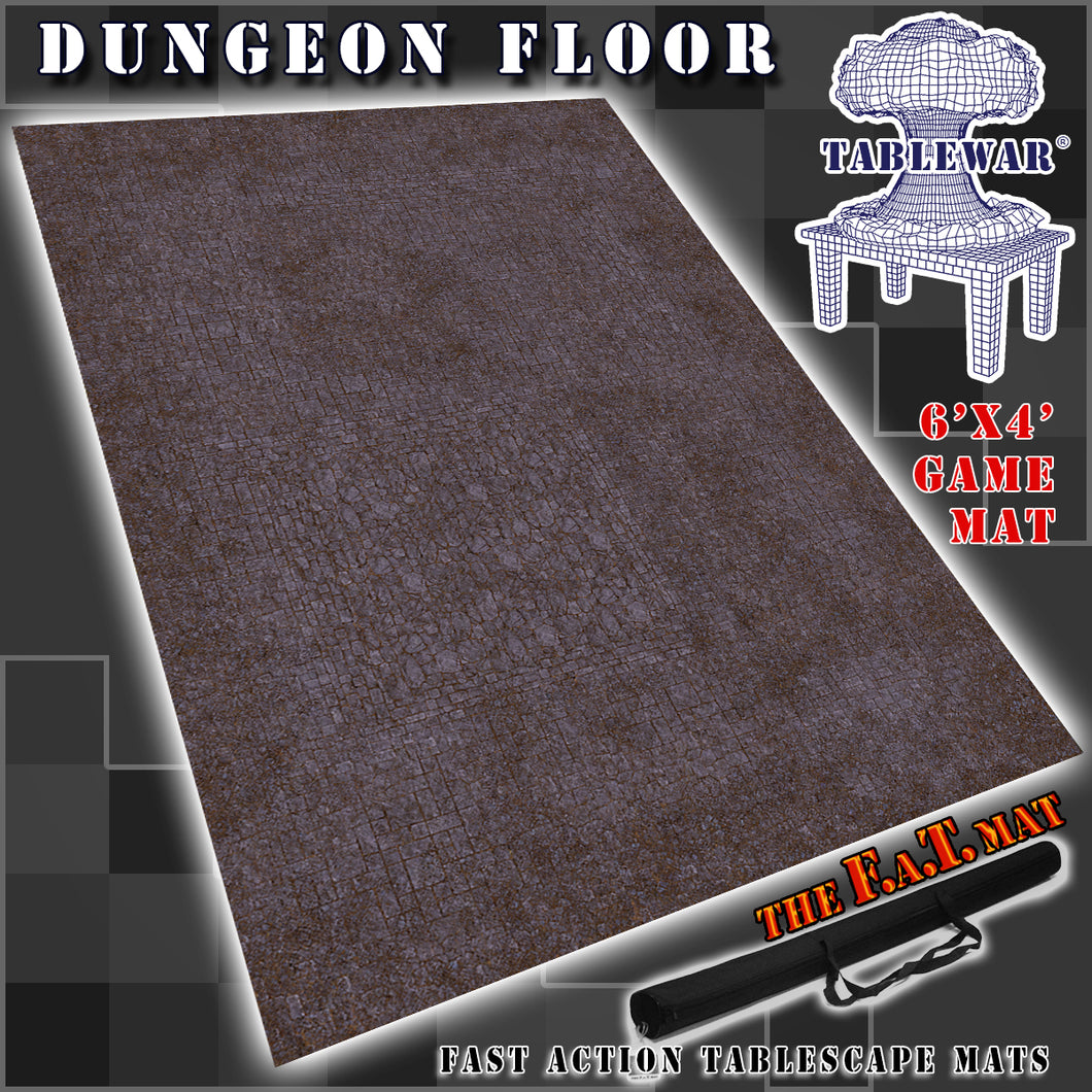 6x4 'Dungeon Floor' F.A.T. Mat Gaming Mat