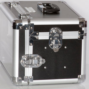 Case with latches allowing personal locks to secure the case
