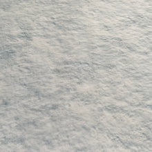 Load image into Gallery viewer, Close-up of ‘Snow’ Design 3’x3’ gaming mat with a Snow winter theme, marketed for tabletop gaming, accompanied by a black canvas zipper bag TableWar neoprene Tournament Tabletop Game mat 
